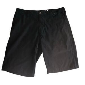 Hurley Phantom Shorts Black Size 32 Mens 10" Inseam Quick Dry Board Walking